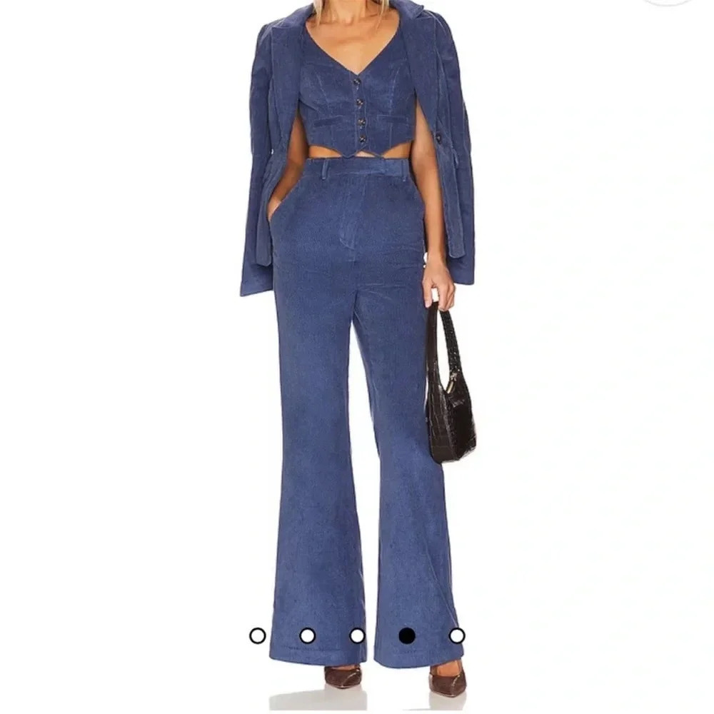 Revolve House of Harlow 1960 Cardella pant in vintage blue